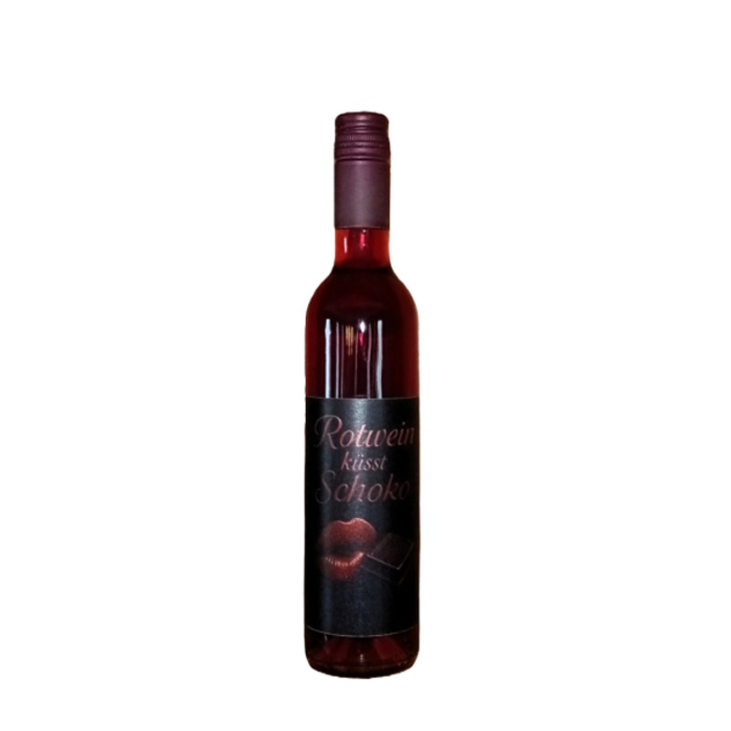 Rotwein küsst Schoko 0,5